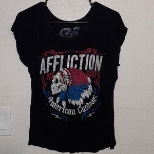 Affliction top